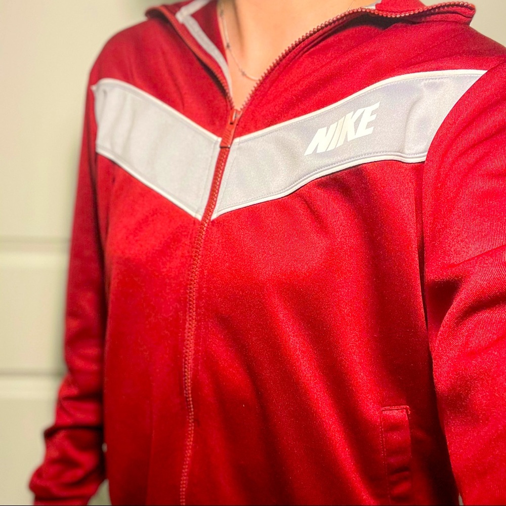 NIKE Maroon Jacket: